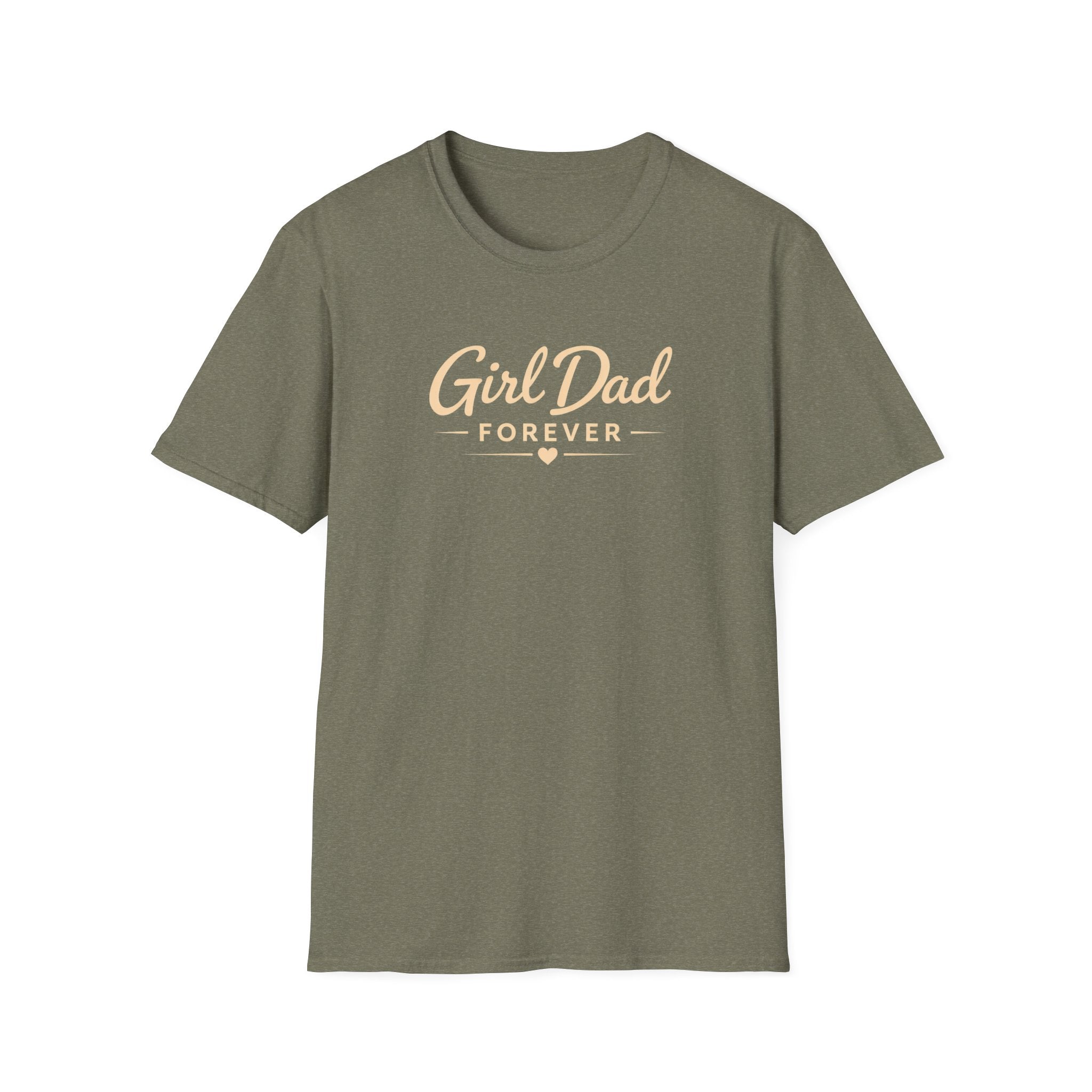 Girl Dad Forever - minimal T-Shirt