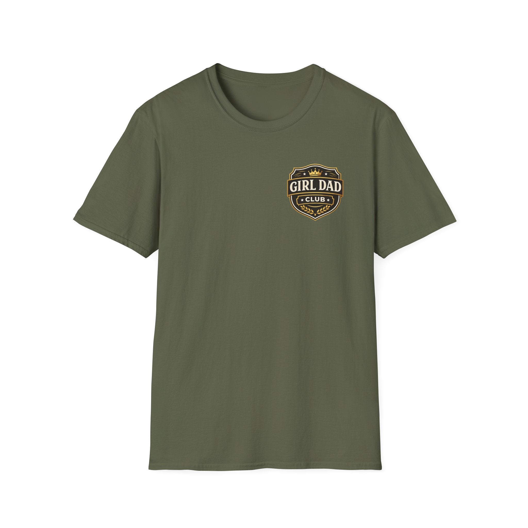 Girl Dad Club Crest corner T-Shirt
