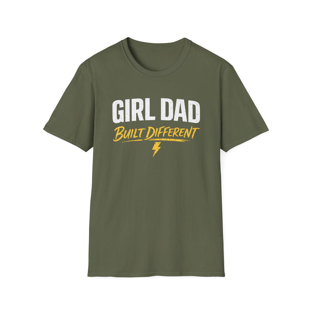 Girl Dad: Built Different T-Shirt