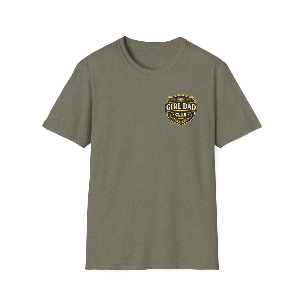 Girl Dad Club Crest corner T-Shirt