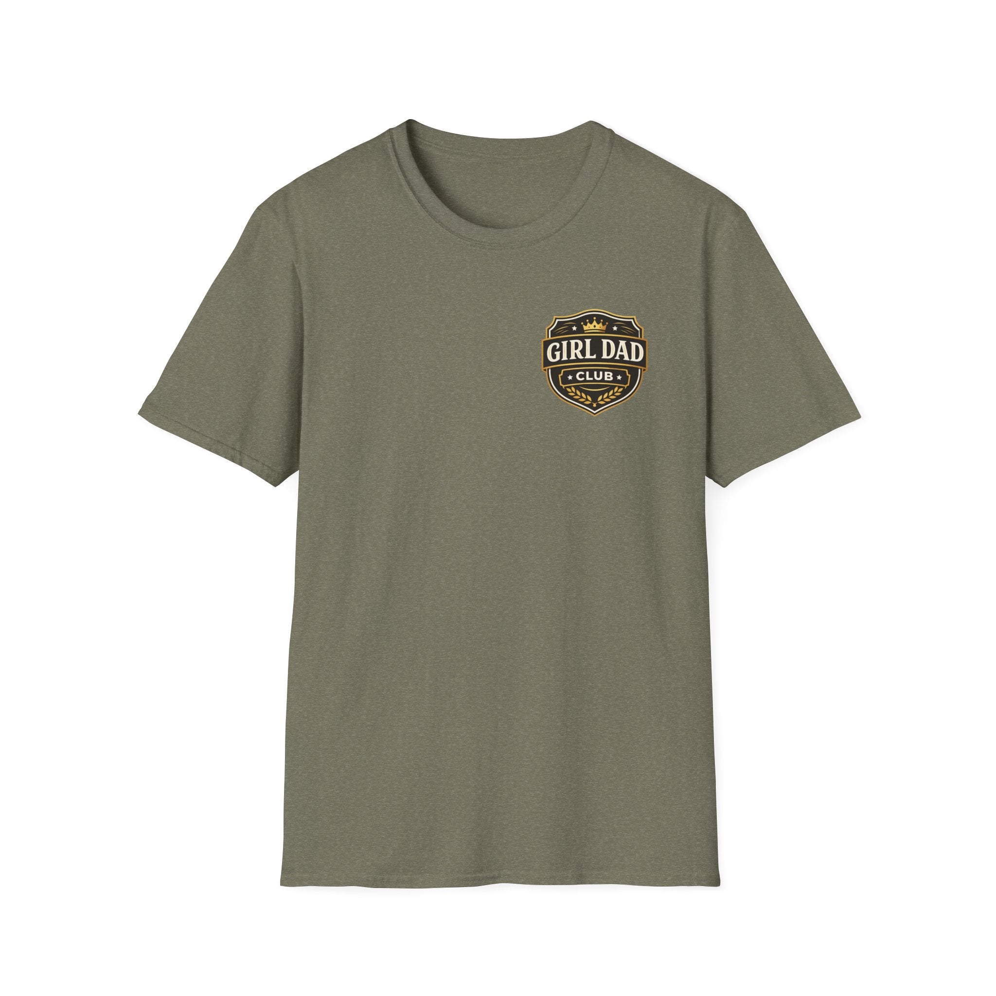 Girl Dad Club Crest corner T-Shirt