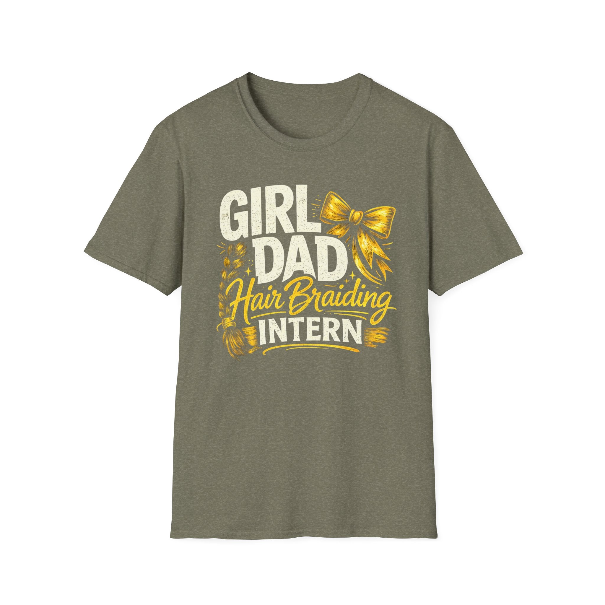 Girl Dad - Hair Braiding Intern - graphic T-Shirt