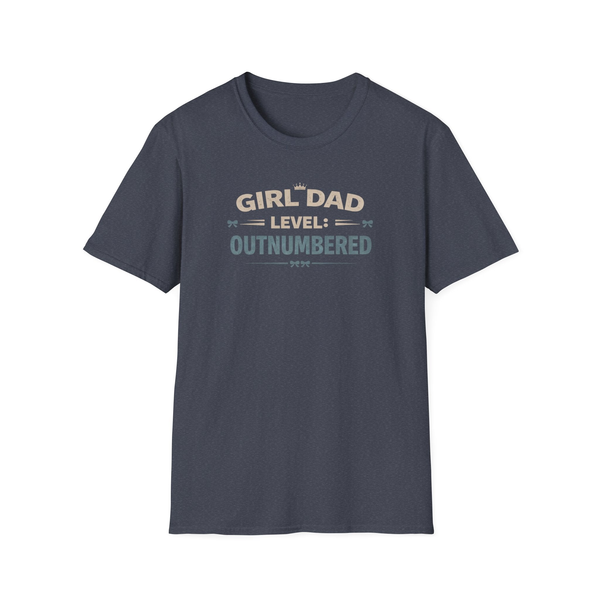 Girl Dad Level: outnumbered T-Shirt