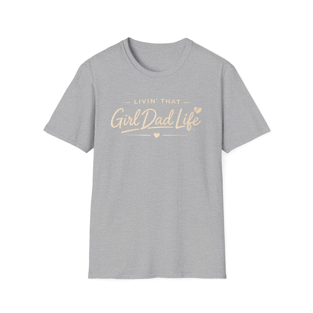 Livin' That Girl Dad Life - minimal T-Shirt