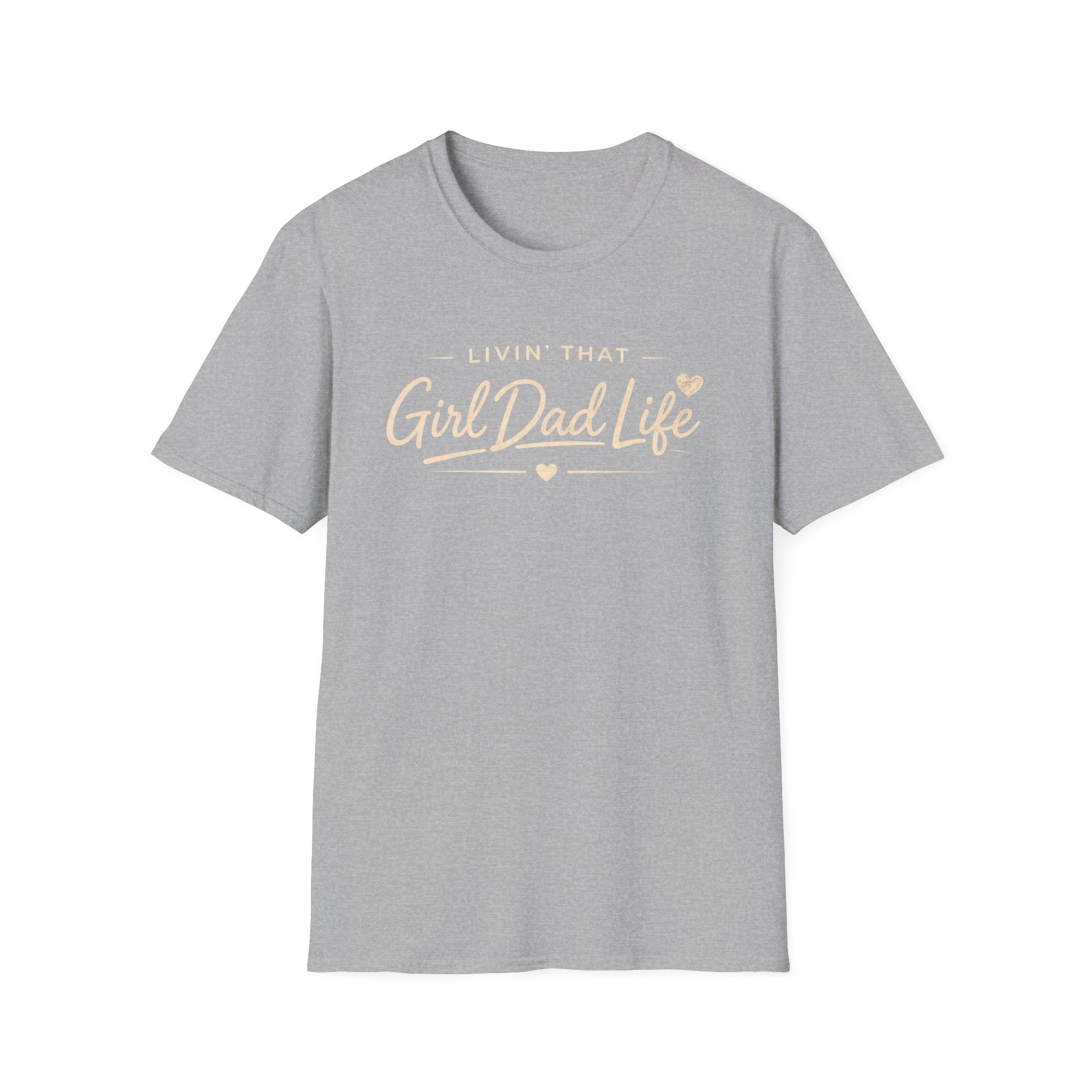 Livin' That Girl Dad Life - minimal T-Shirt