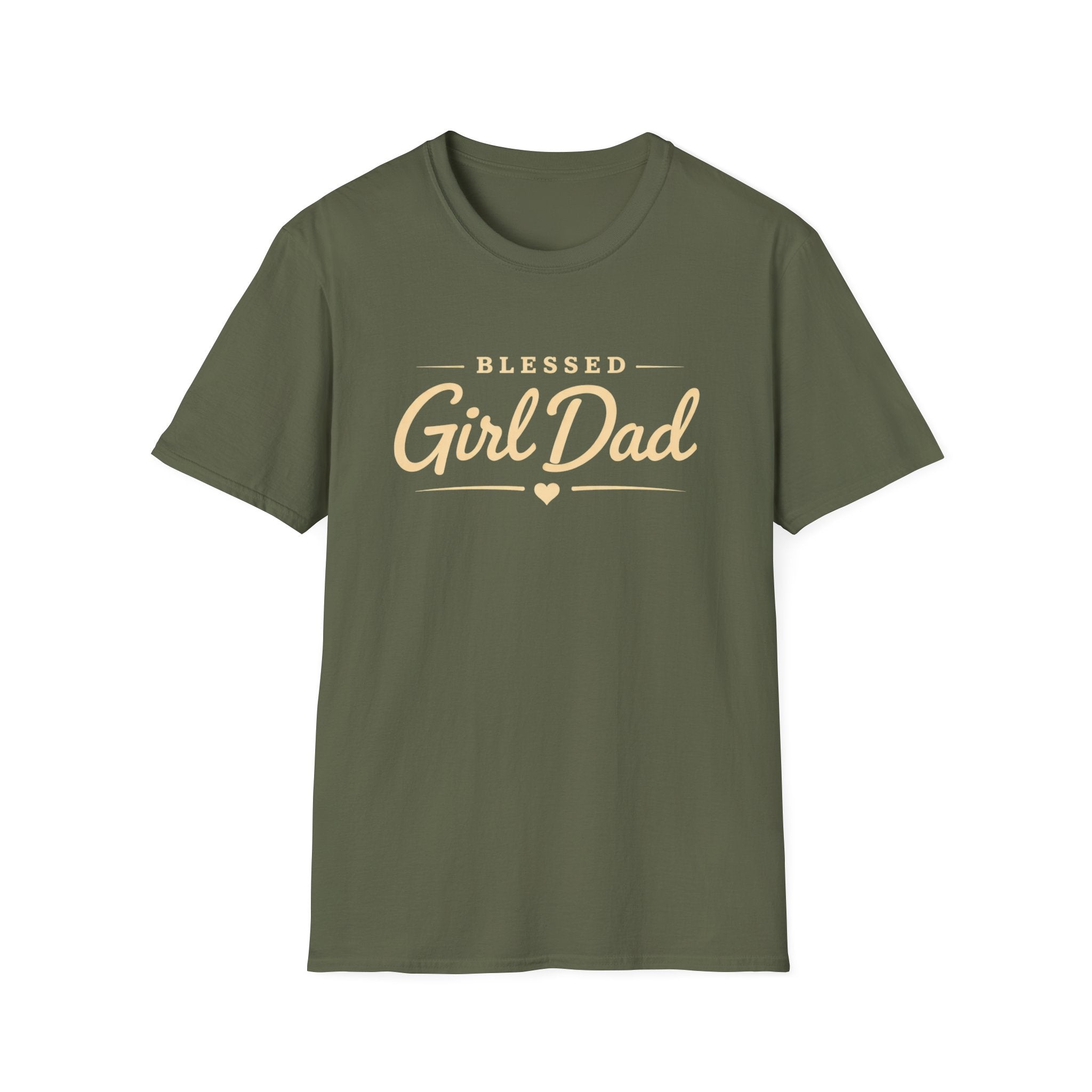 Blessed Girl Dad minimal T-Shirt
