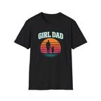 Girl Dad Sunset - 1 girl T-Shirt