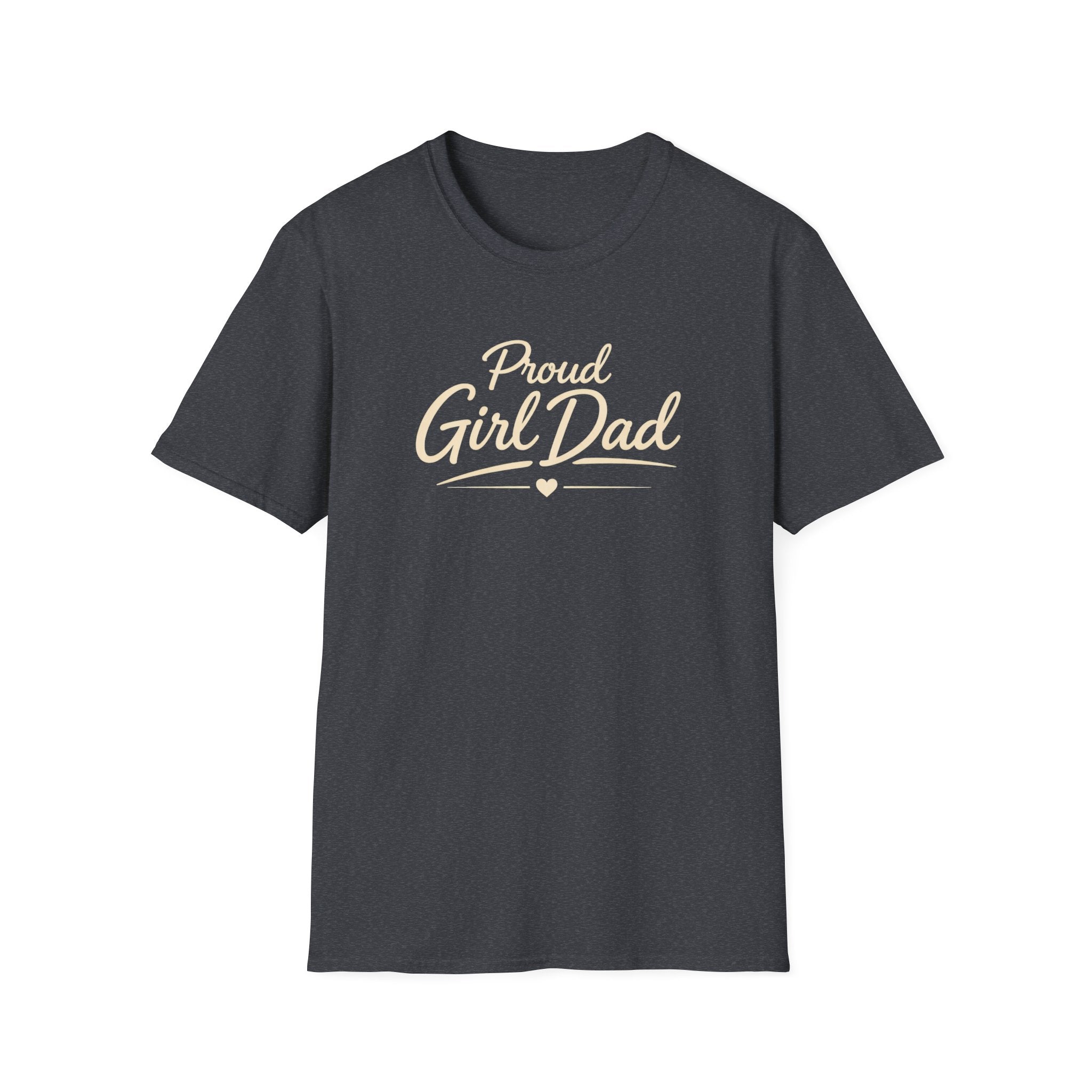 Proud Girl Dad - minimal T-Shirt