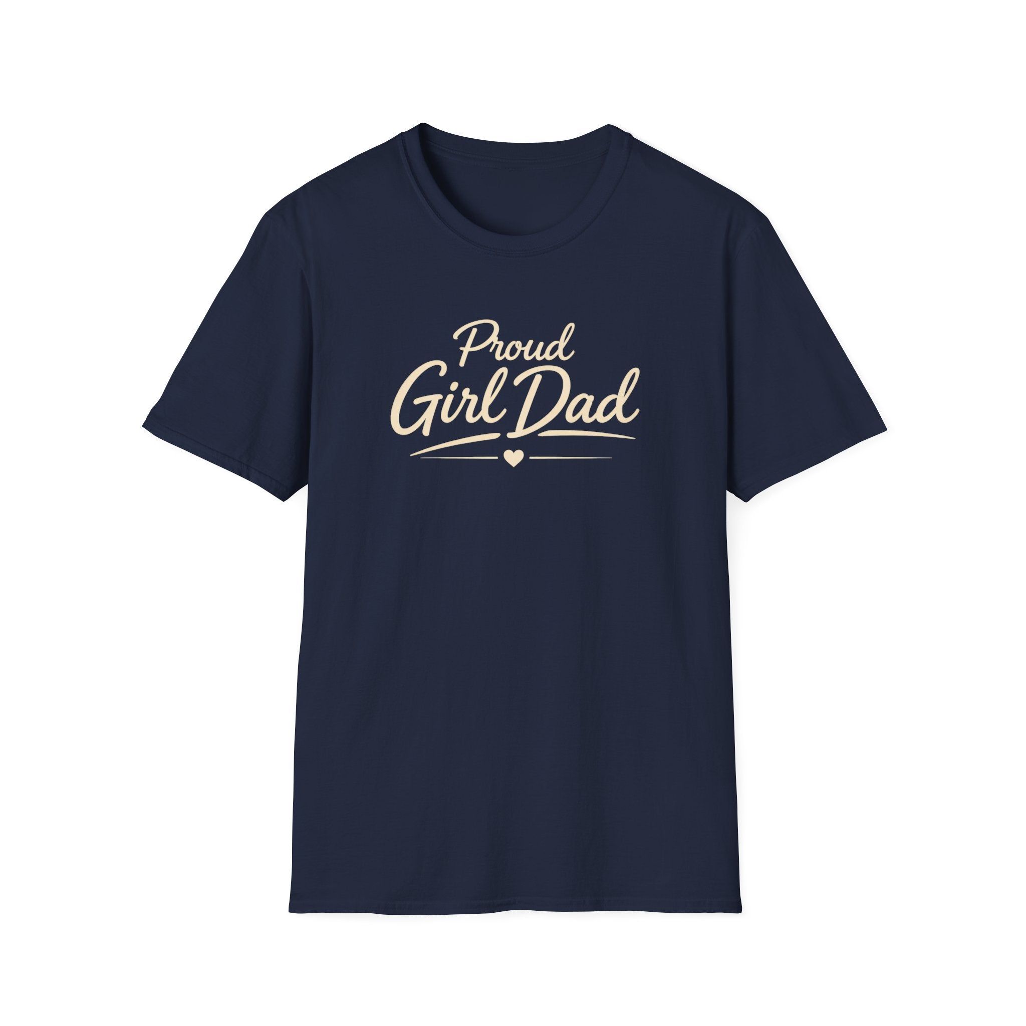 Proud Girl Dad - minimal T-Shirt