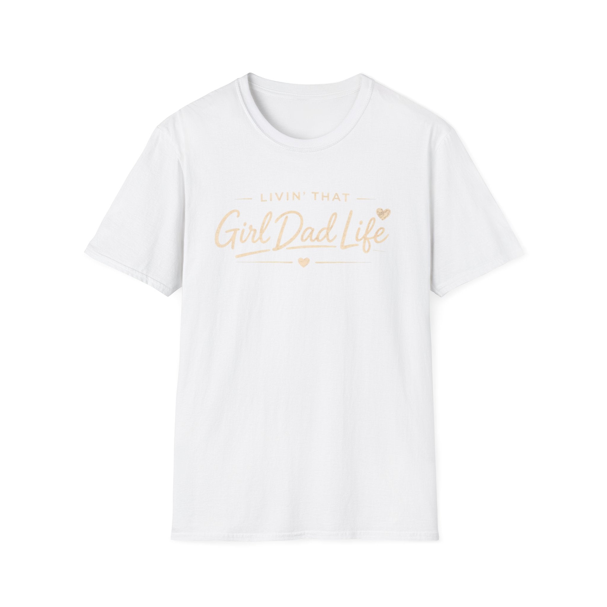 Livin' That Girl Dad Life - minimal T-Shirt
