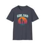 Girl Dad Sunset - 1 girl T-Shirt