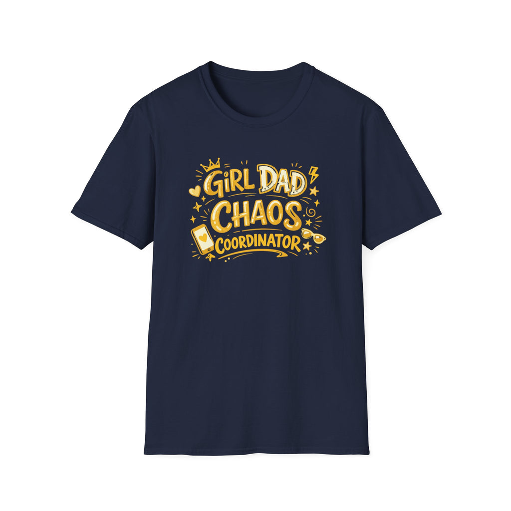 Girl Dad - Chaos Coordinator - graphic T-Shirt