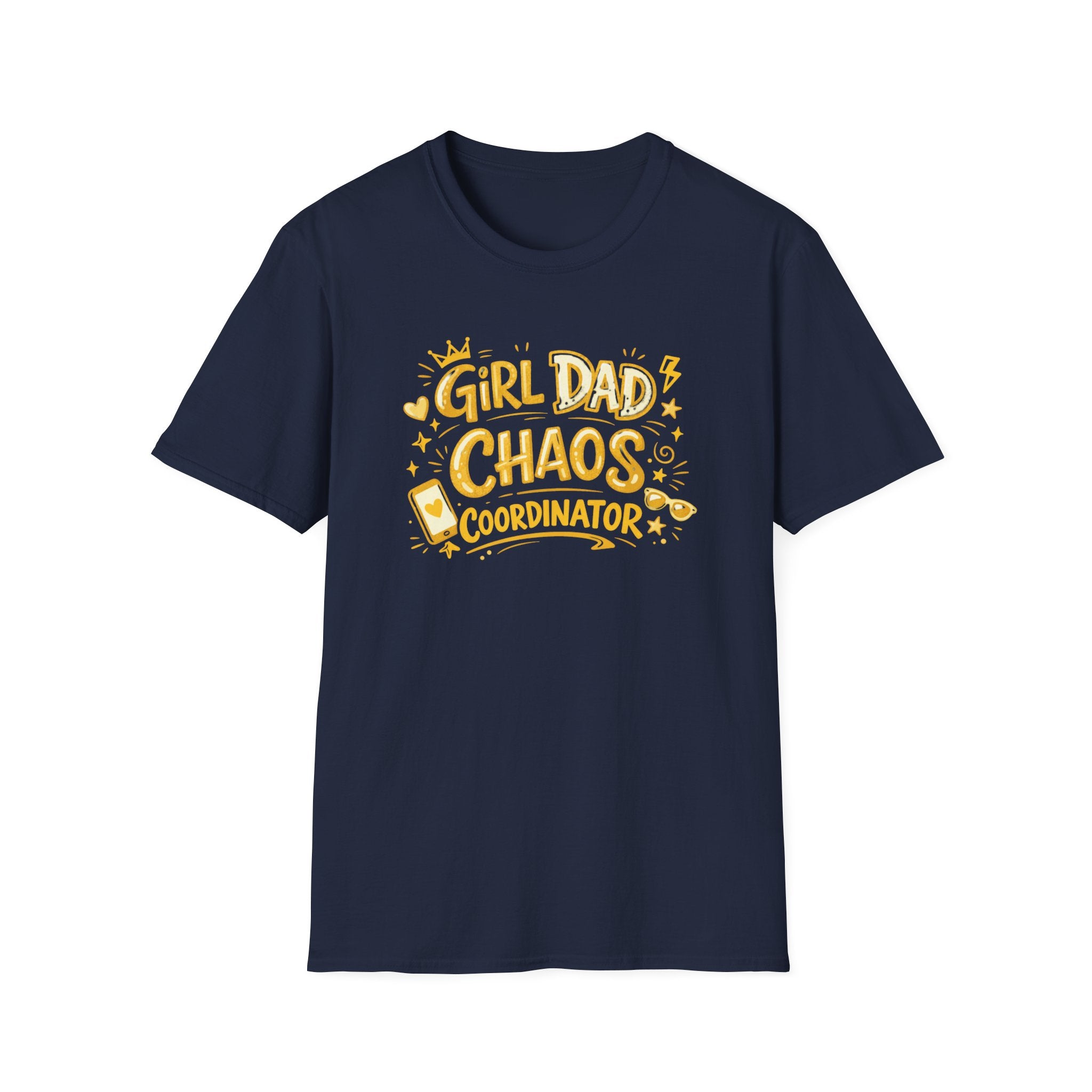 Girl Dad - Chaos Coordinator - graphic T-Shirt