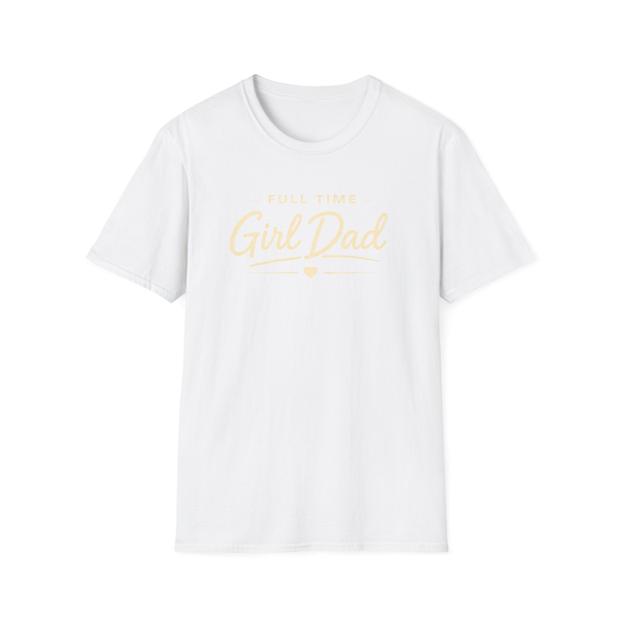 Full Time Girl Dad - minimal T-Shirt