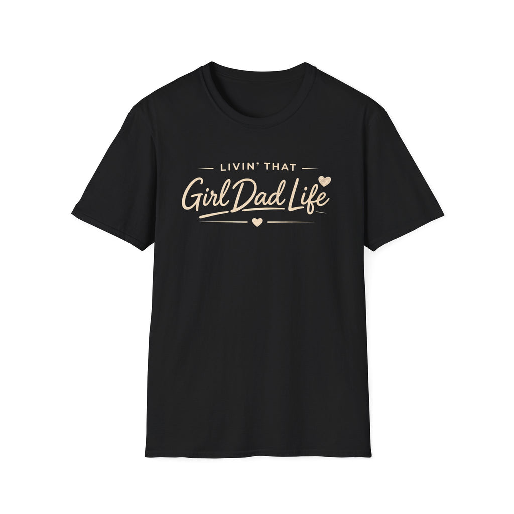 Livin' That Girl Dad Life - minimal T-Shirt