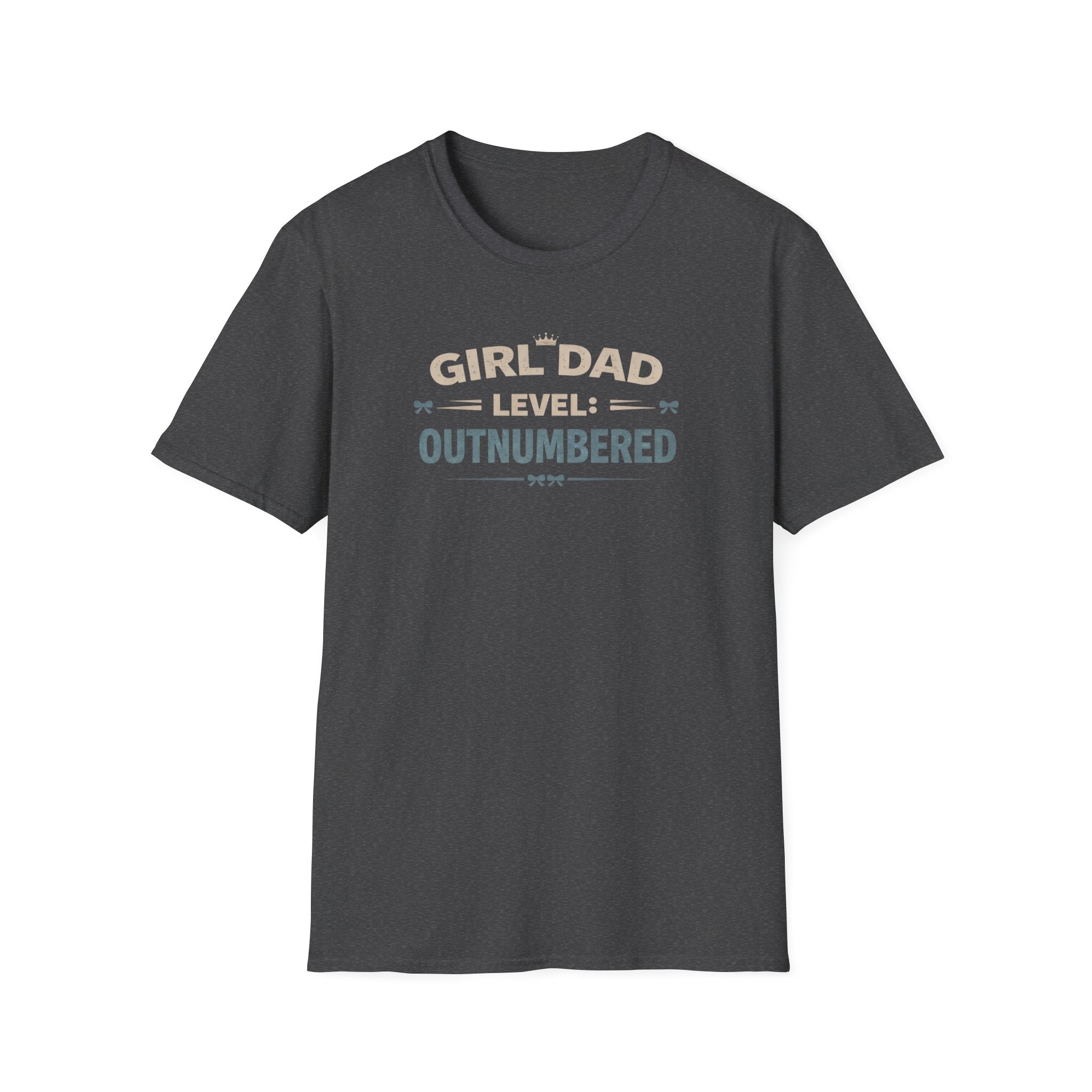 Girl Dad Level: outnumbered T-Shirt