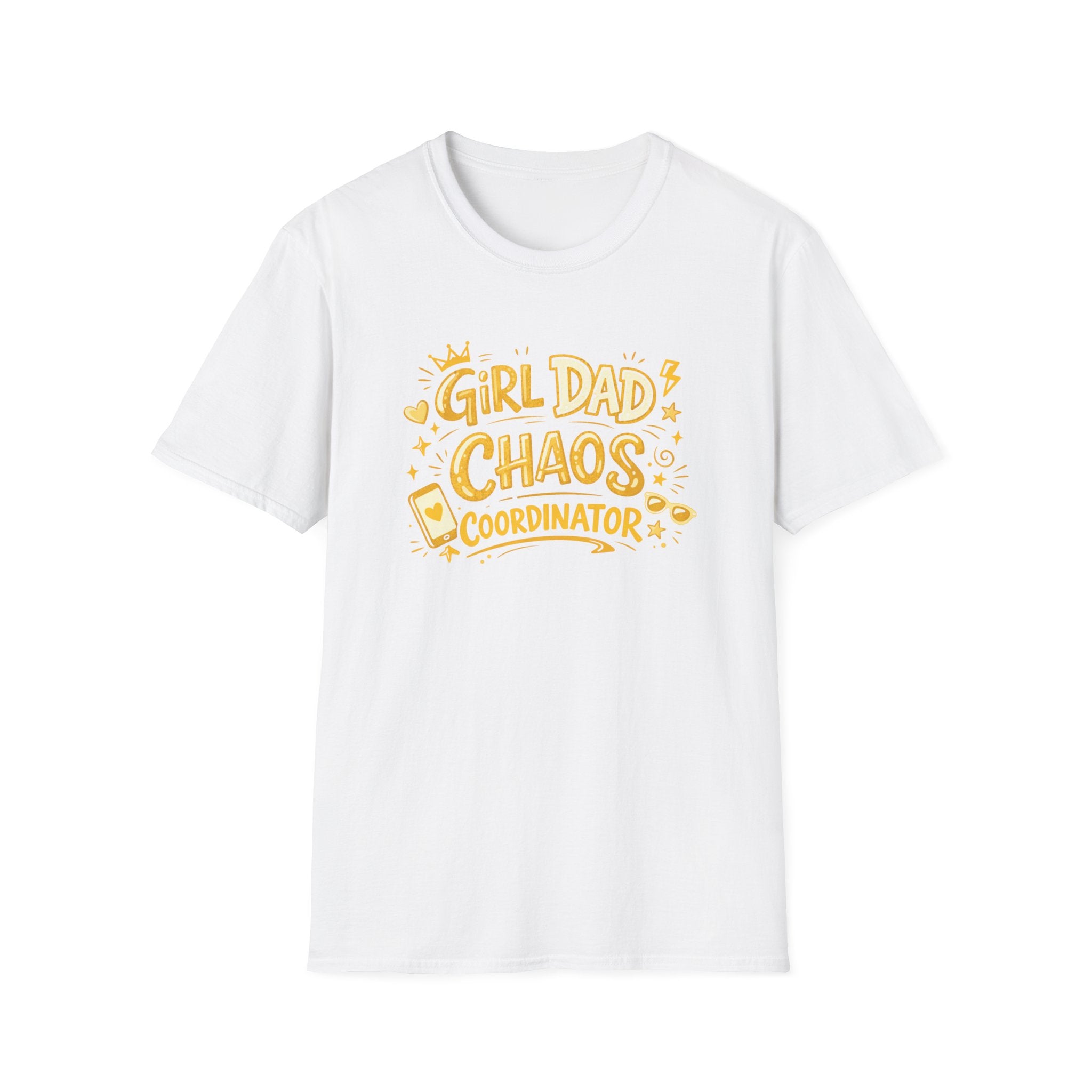 Girl Dad: Chaos Coordinator - Teen - graphic T-Shirt