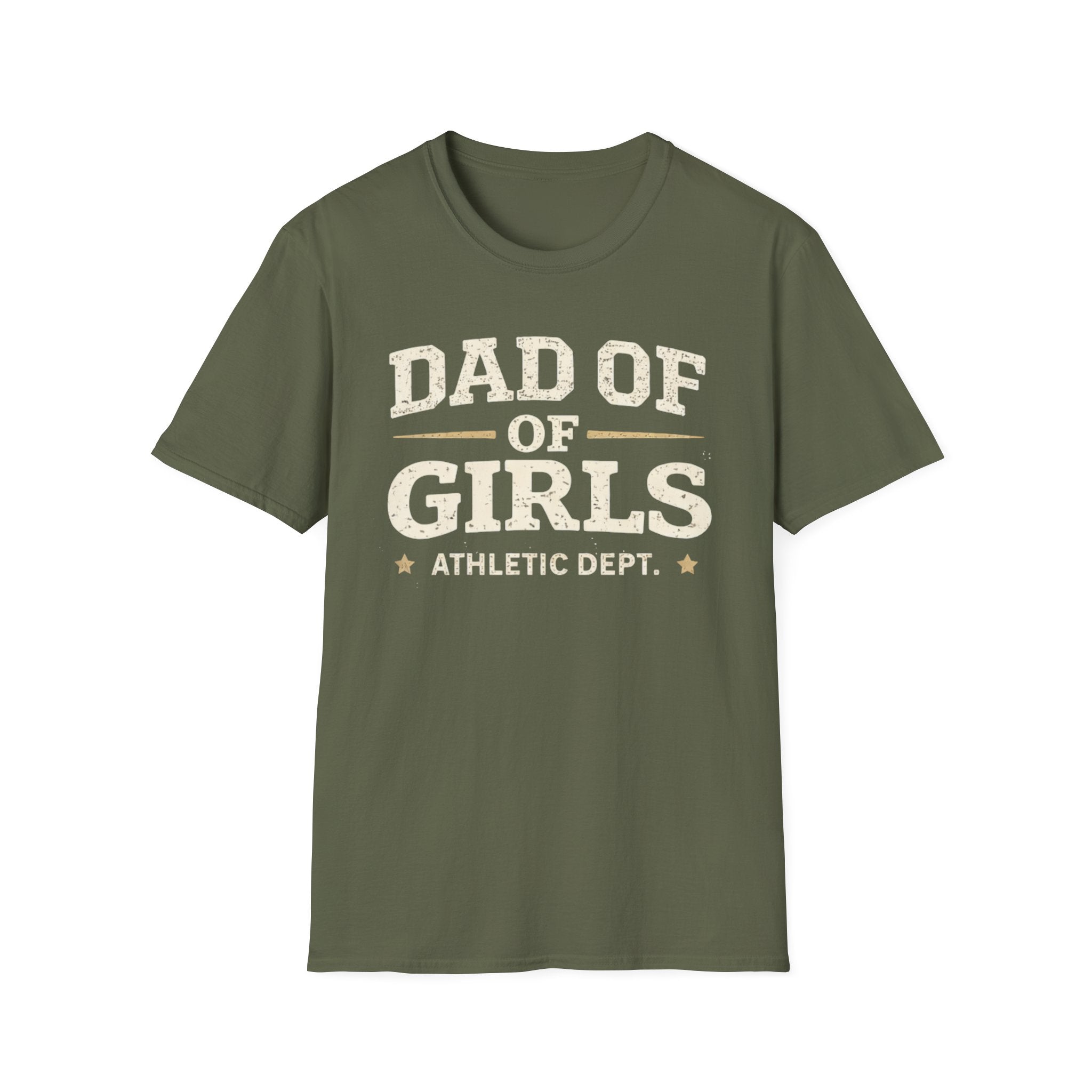 Dad of Girls - Athletic Dept T-Shirt