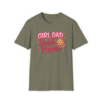 Girl Dad: Snack Provider - pink graphic T-Shirt