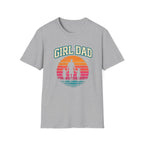Girl Dad Sunset - 2 girls T-Shirt