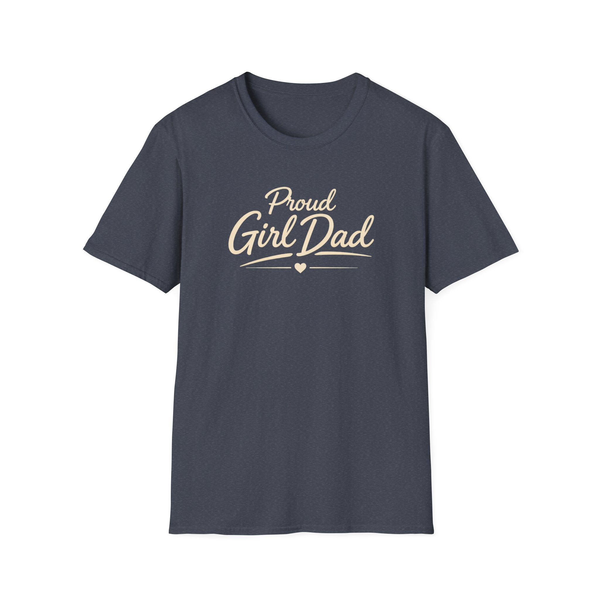 Proud Girl Dad - minimal T-Shirt