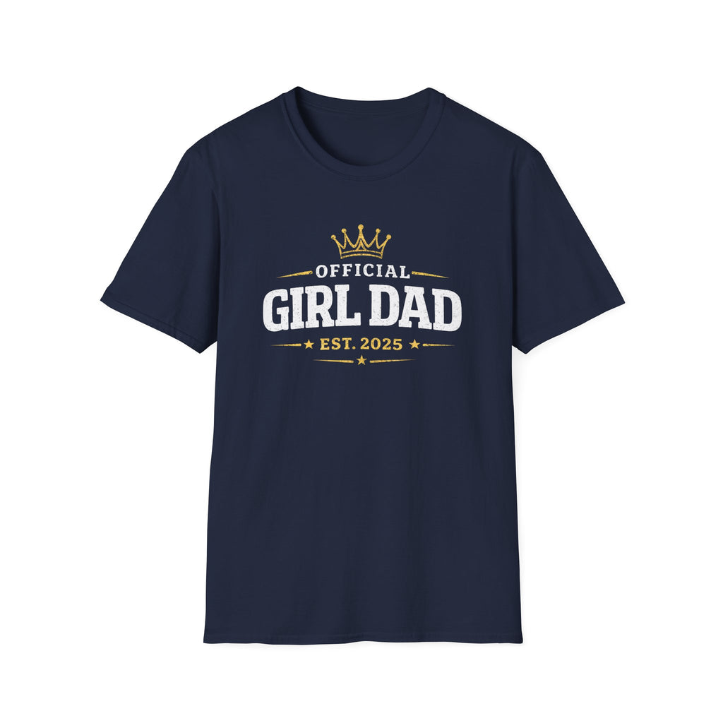 Official Girl Dad - Est. 2025 - minimal T-Shirt