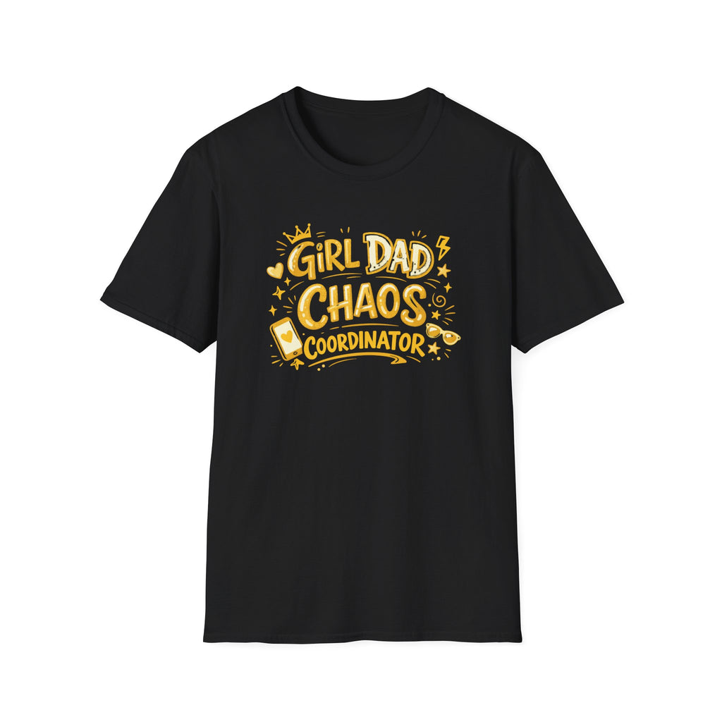 Girl Dad - Chaos Coordinator graphic T-Shirt
