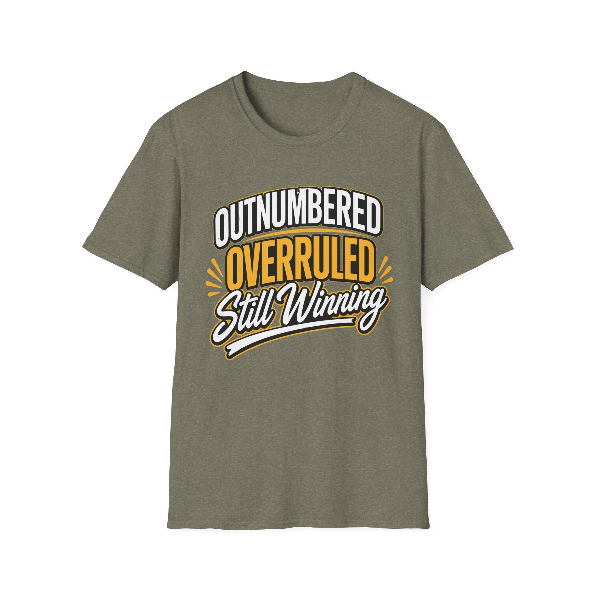 Outnumbered-Overruled-Still Winning T-Shirt
