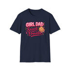 Girl Dad: Snack Provider - pink graphic T-Shirt