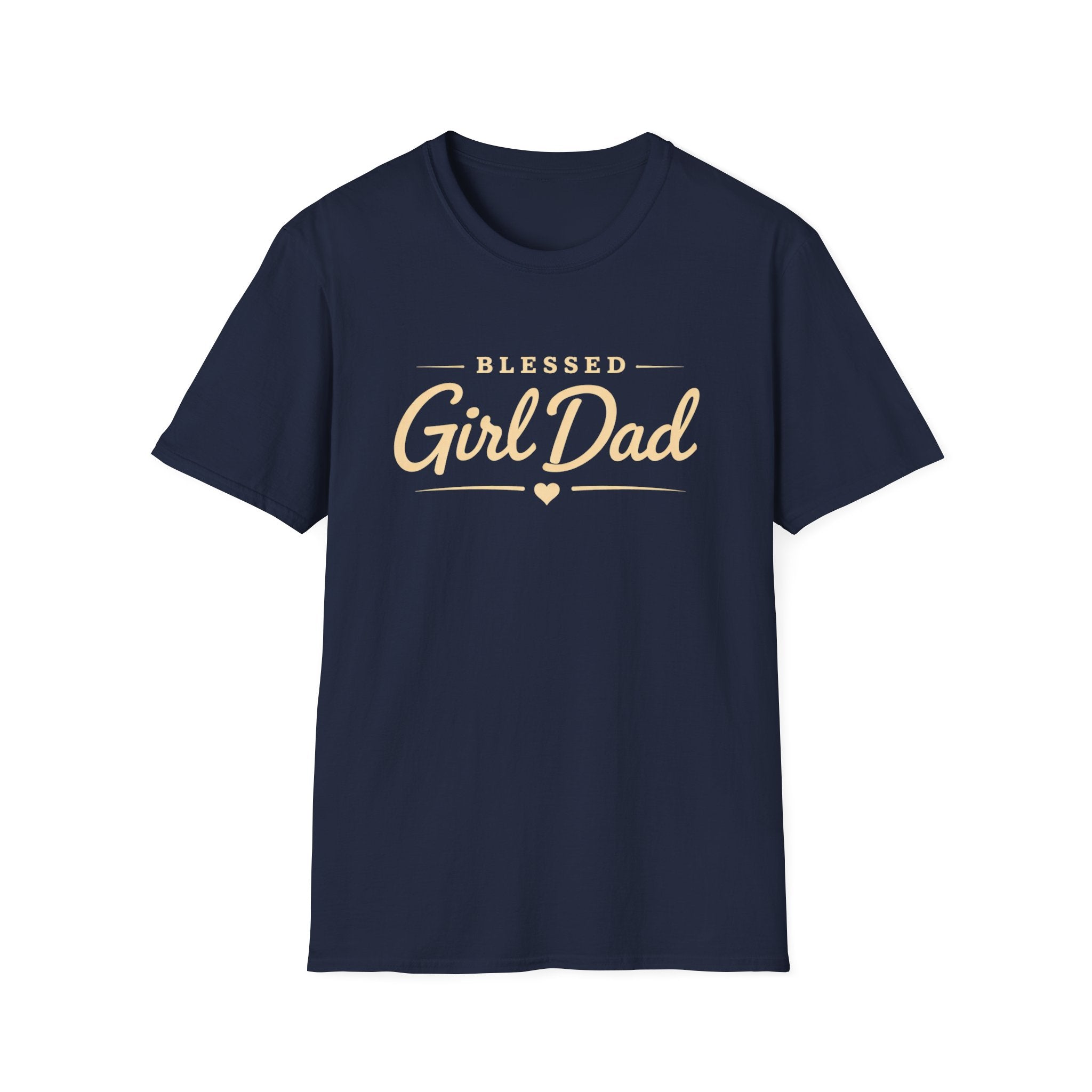 Blessed Girl Dad minimal T-Shirt