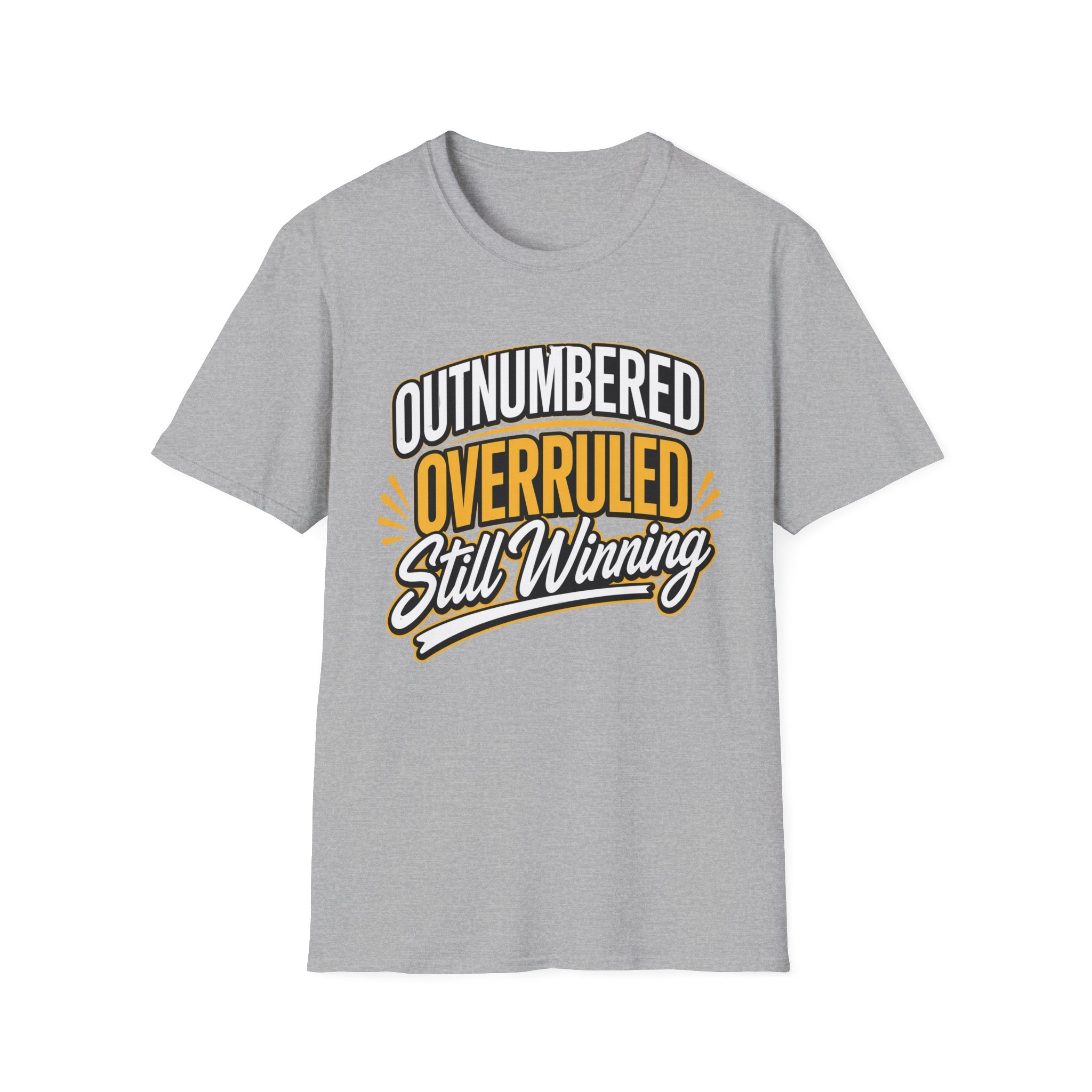 Outnumbered-Overruled-Still Winning T-Shirt