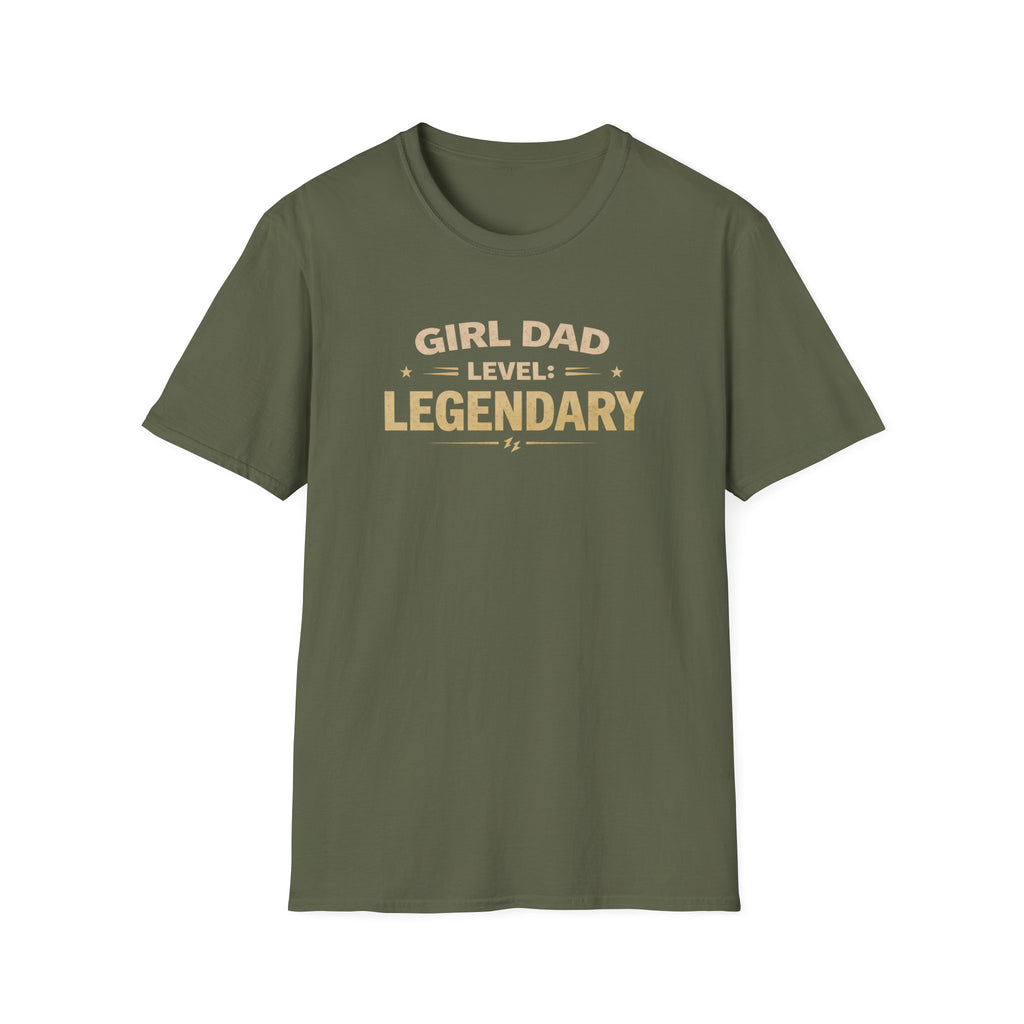 Girl Dad Level: Legendary T-Shirt
