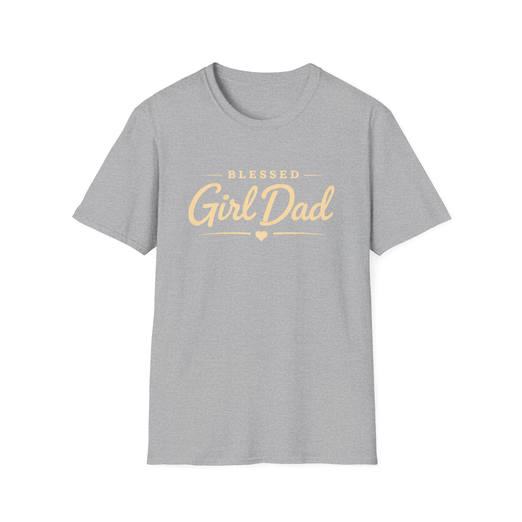 Blessed Girl Dad minimal T-Shirt
