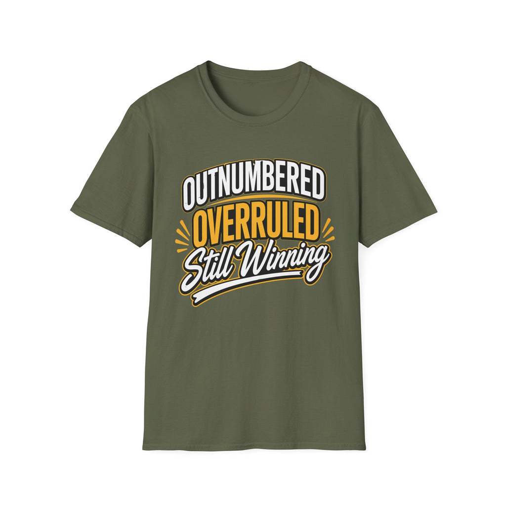 Outnumbered-Overruled-Still Winning T-Shirt