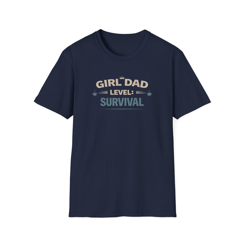 Girl Dad Level: Survival T-Shirt