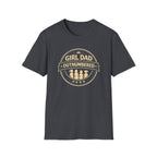 Girl Dad: Outnumbered - 4 girls - minimal T-shirt