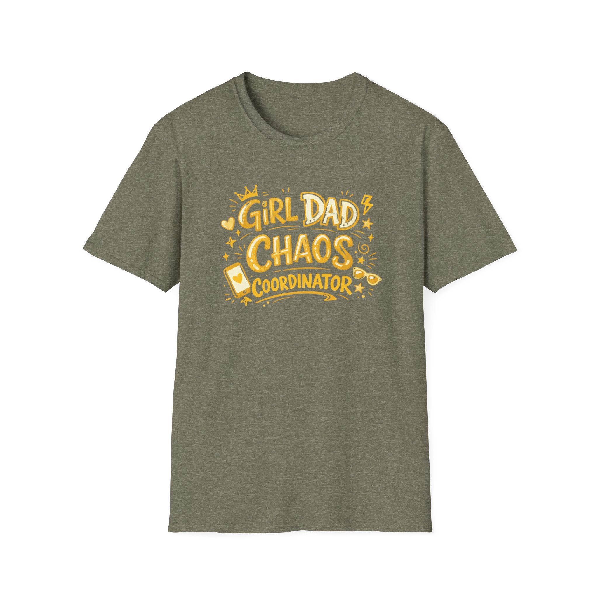 Girl Dad - Chaos Coordinator - graphic T-Shirt