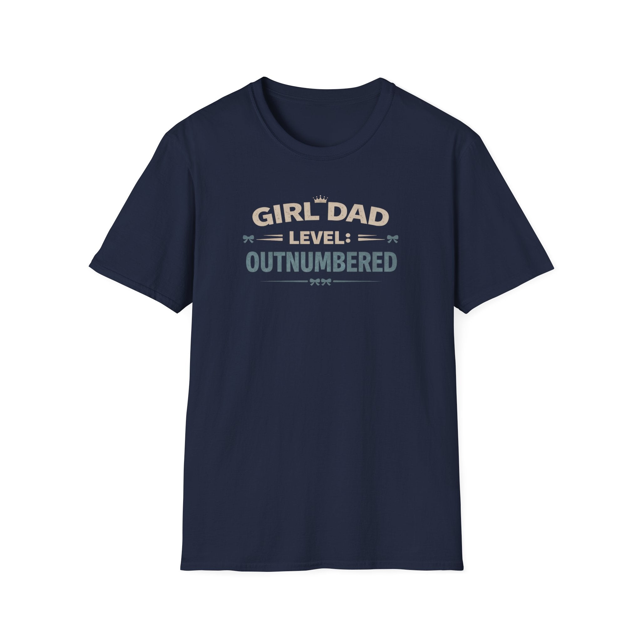 Girl Dad Level: outnumbered T-Shirt