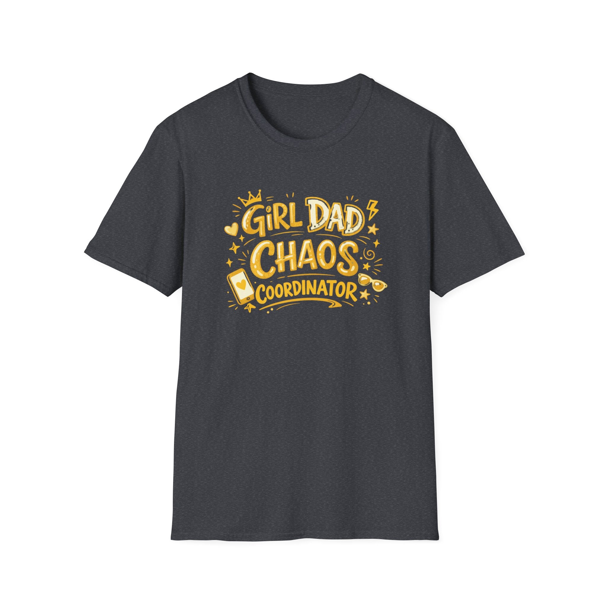 Girl Dad: Chaos Coordinator - Teen - graphic T-Shirt