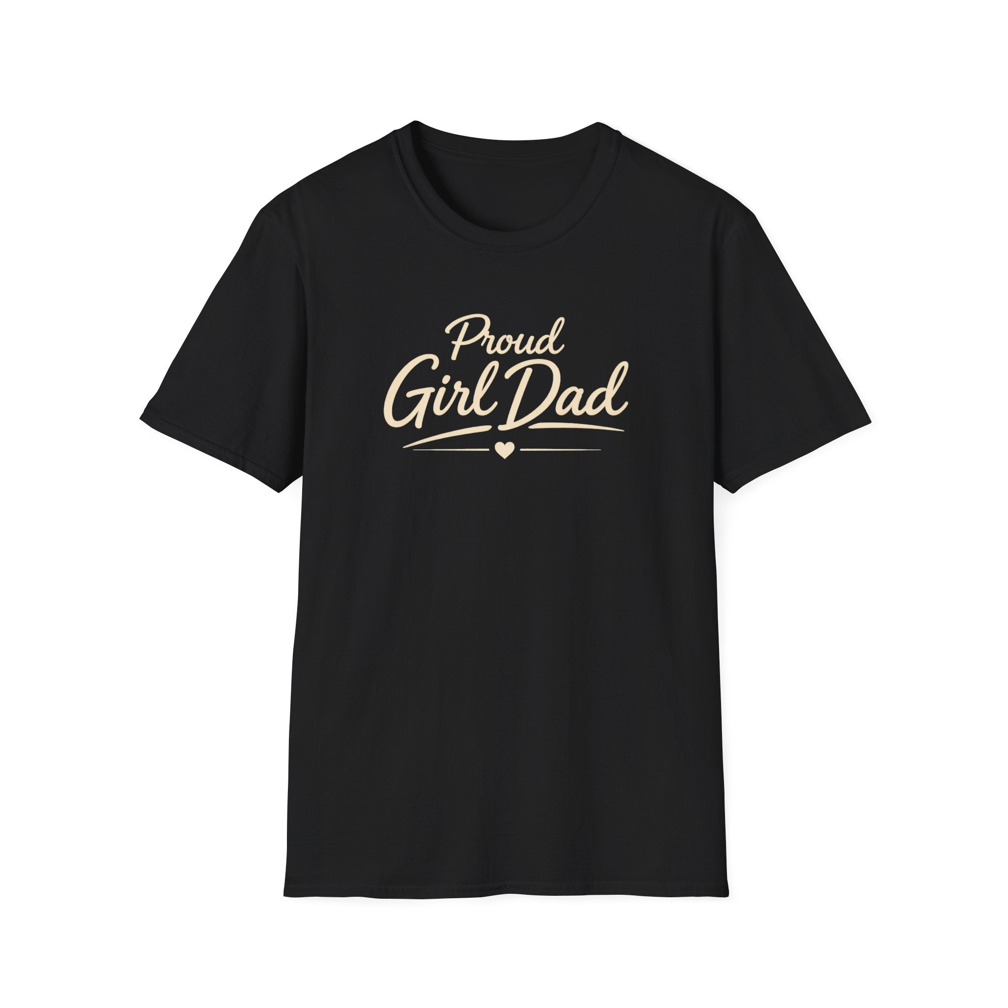 Proud Girl Dad - minimal T-Shirt
