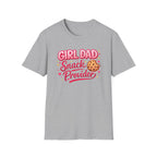 Girl Dad: Snack Provider - pink graphic T-Shirt