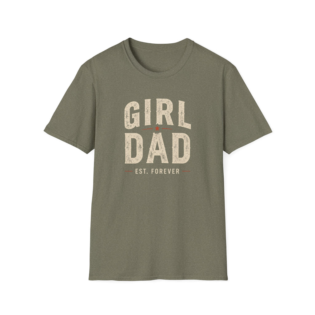 Girl Dad: Est. Forever - minimal T-Shirt