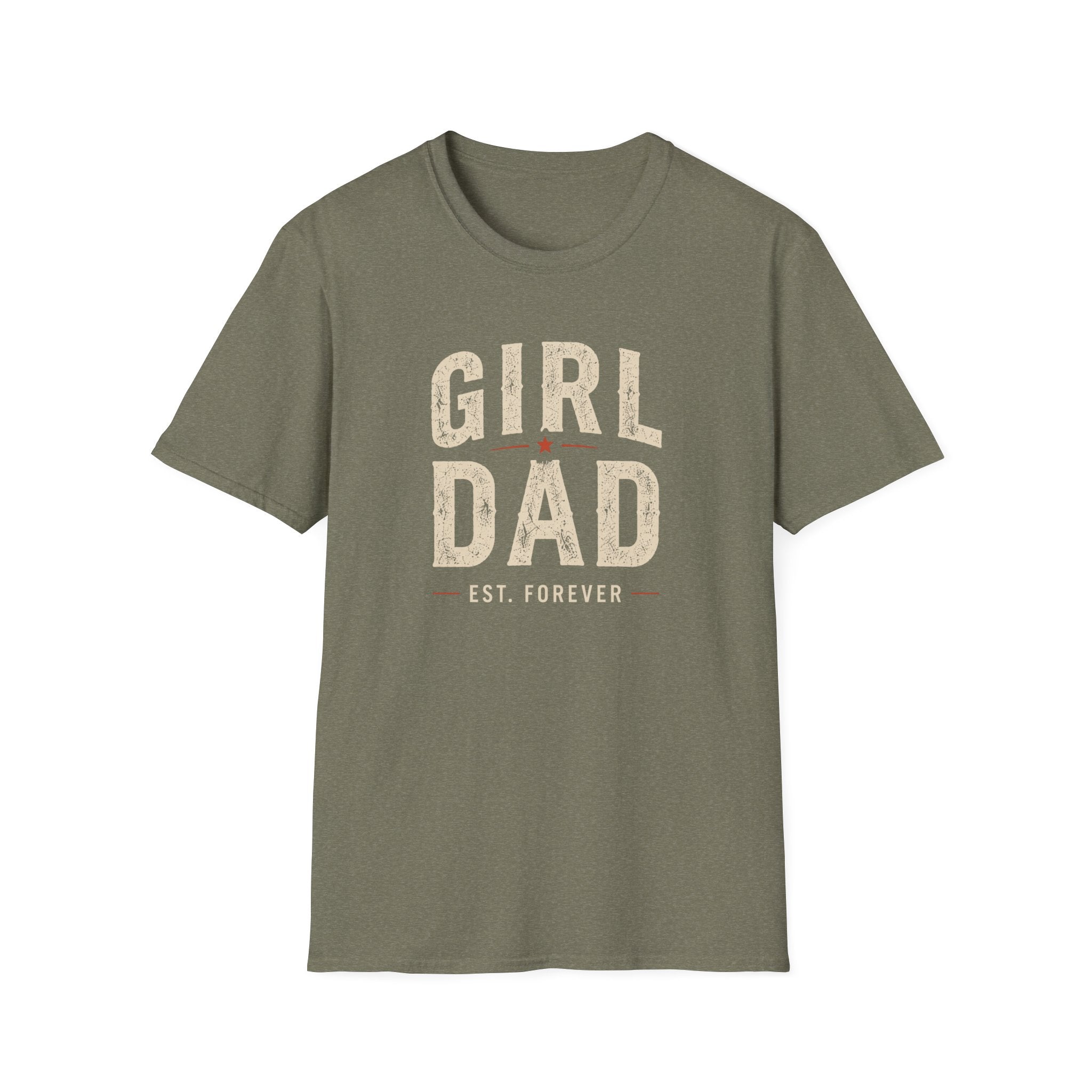Girl Dad: Est. Forever - minimal T-Shirt