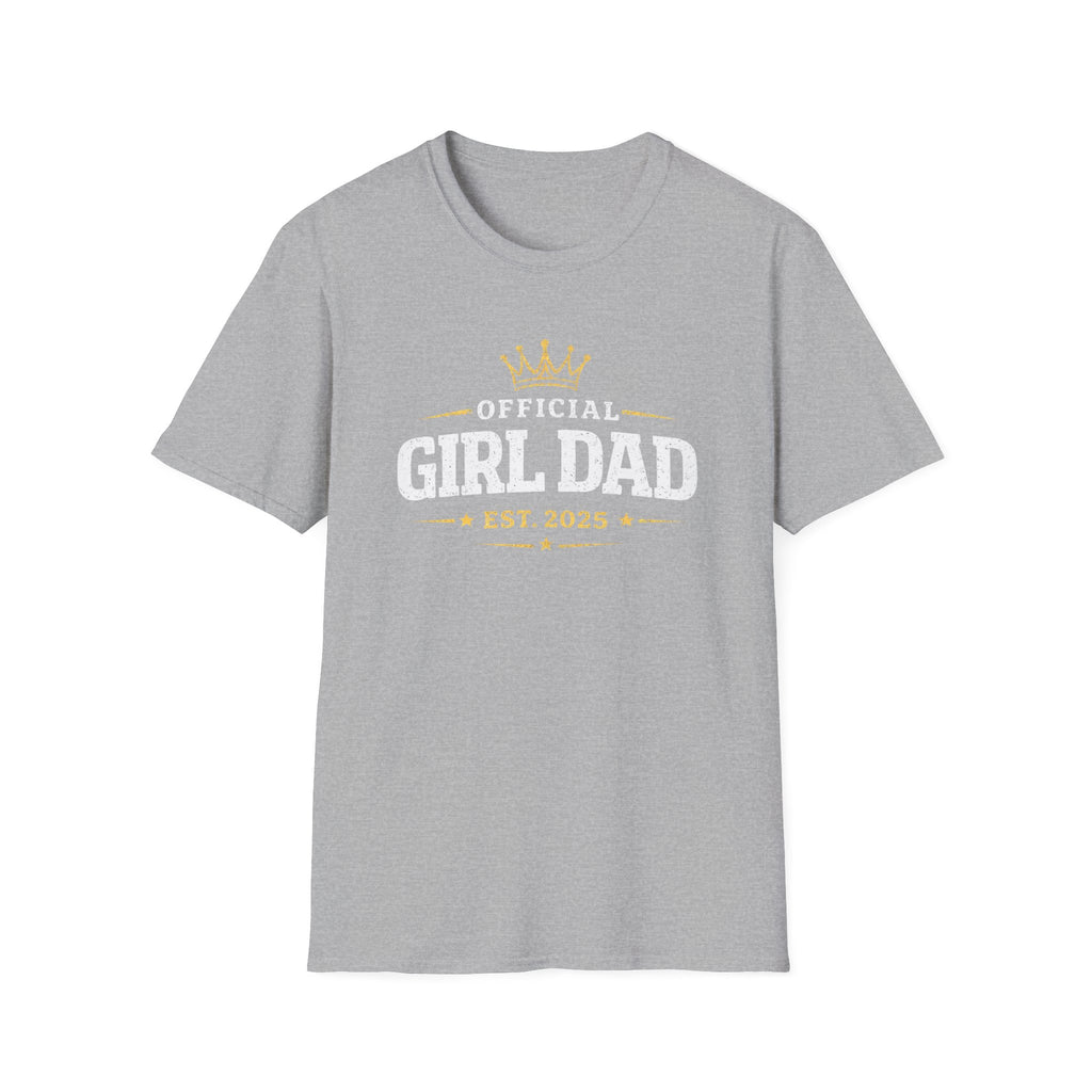 Official Girl Dad - Est. 2025 - minimal T-Shirt