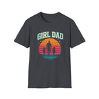 Girl Dad Sunset - 2 girls T-Shirt