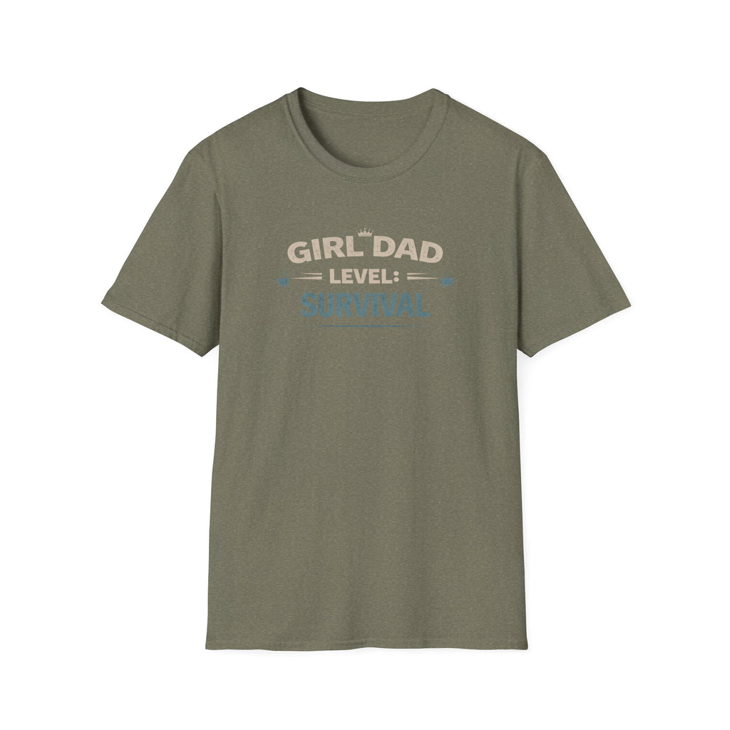 Girl Dad Level: Survival T-Shirt