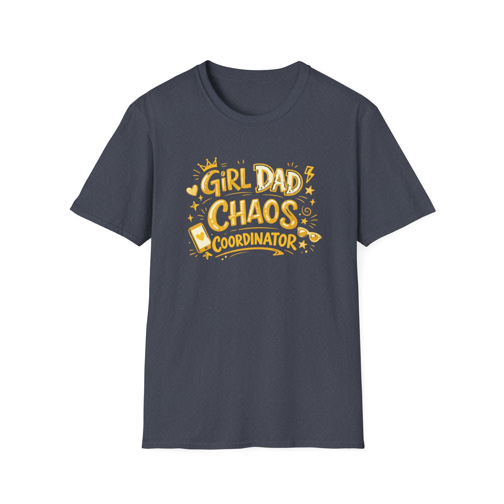 Girl Dad: Chaos Coordinator - Teen - graphic T-Shirt
