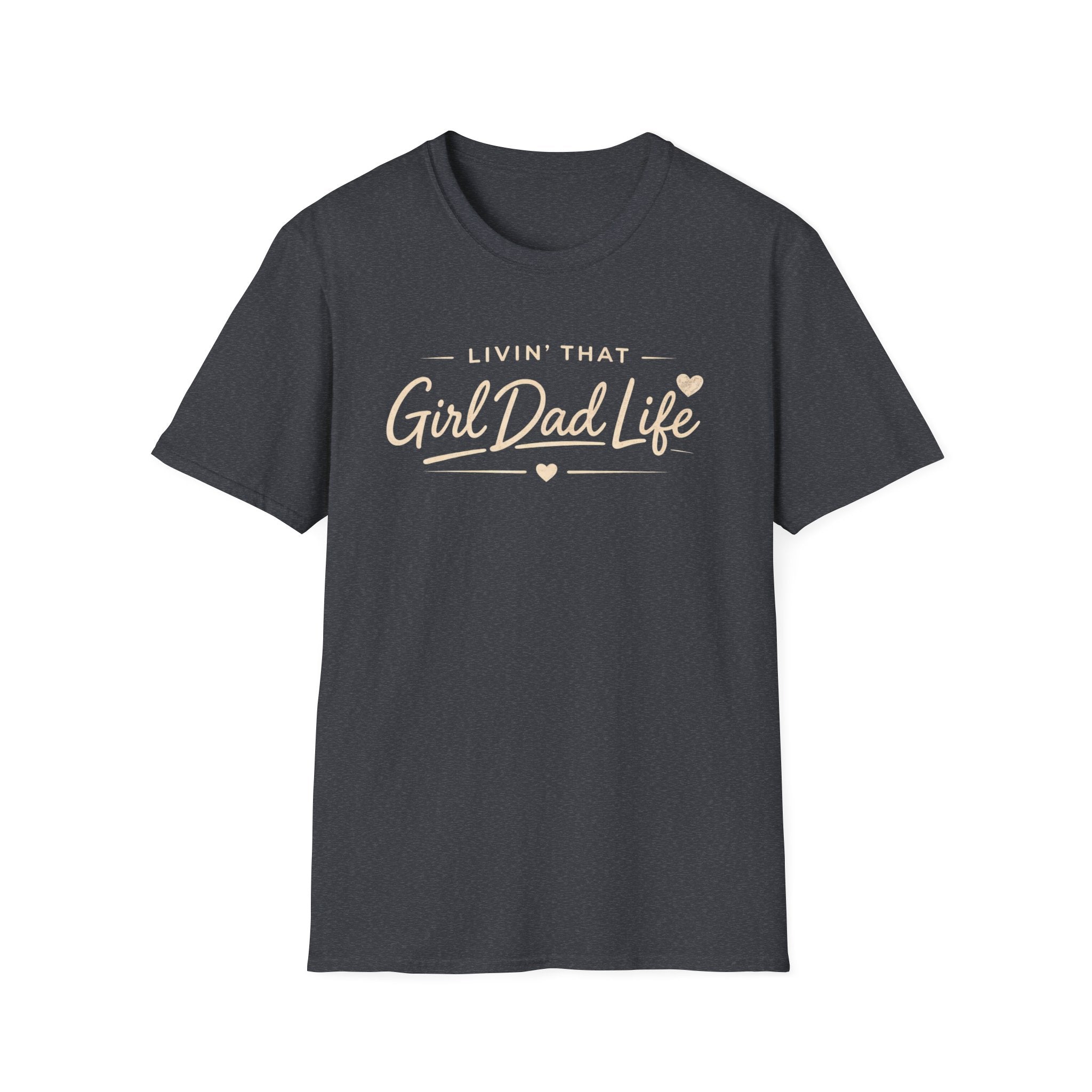 Livin' That Girl Dad Life - minimal T-Shirt