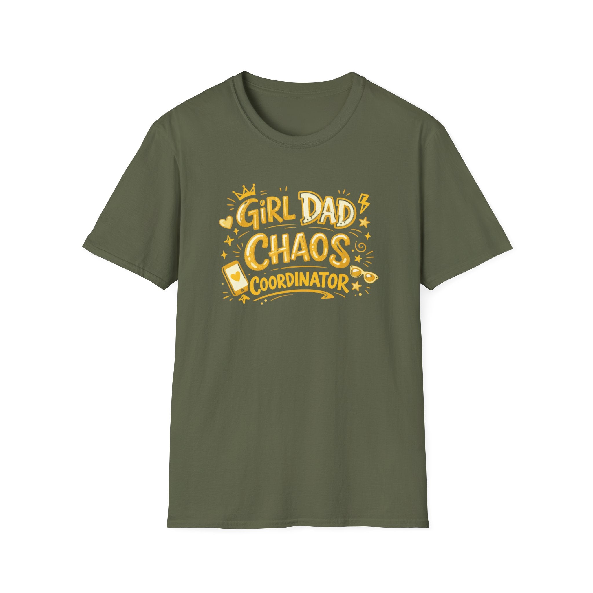 Girl Dad - Chaos Coordinator graphic T-Shirt