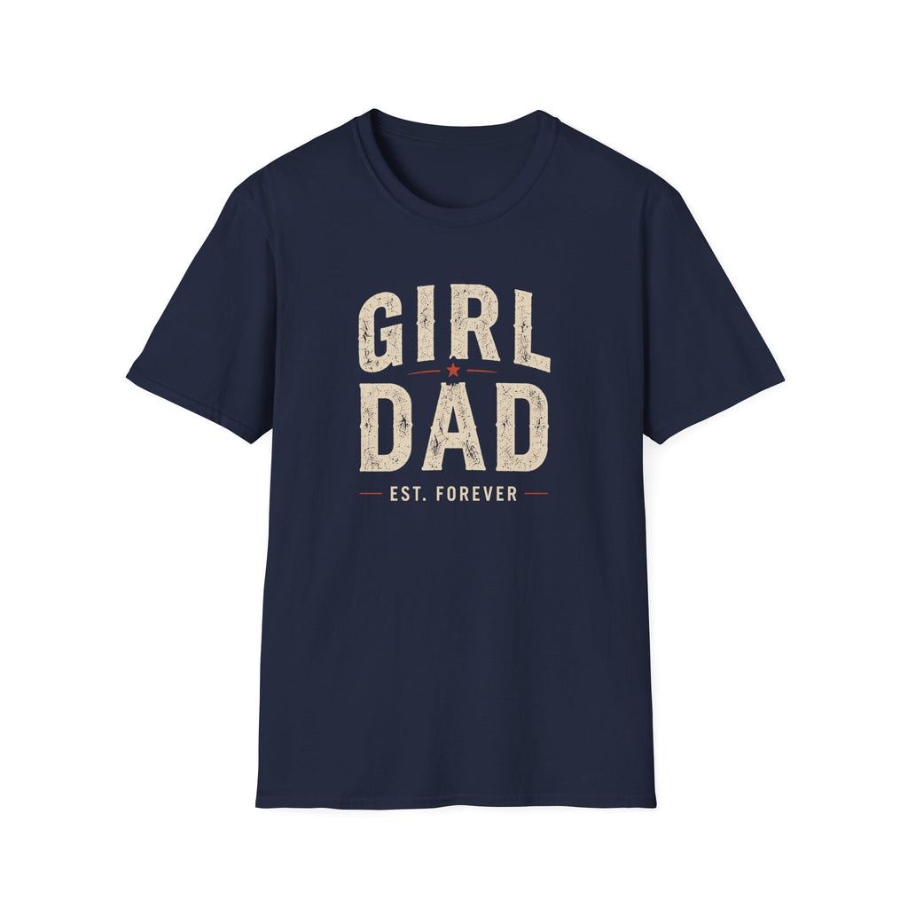 Girl Dad: Est. Forever - minimal T-Shirt